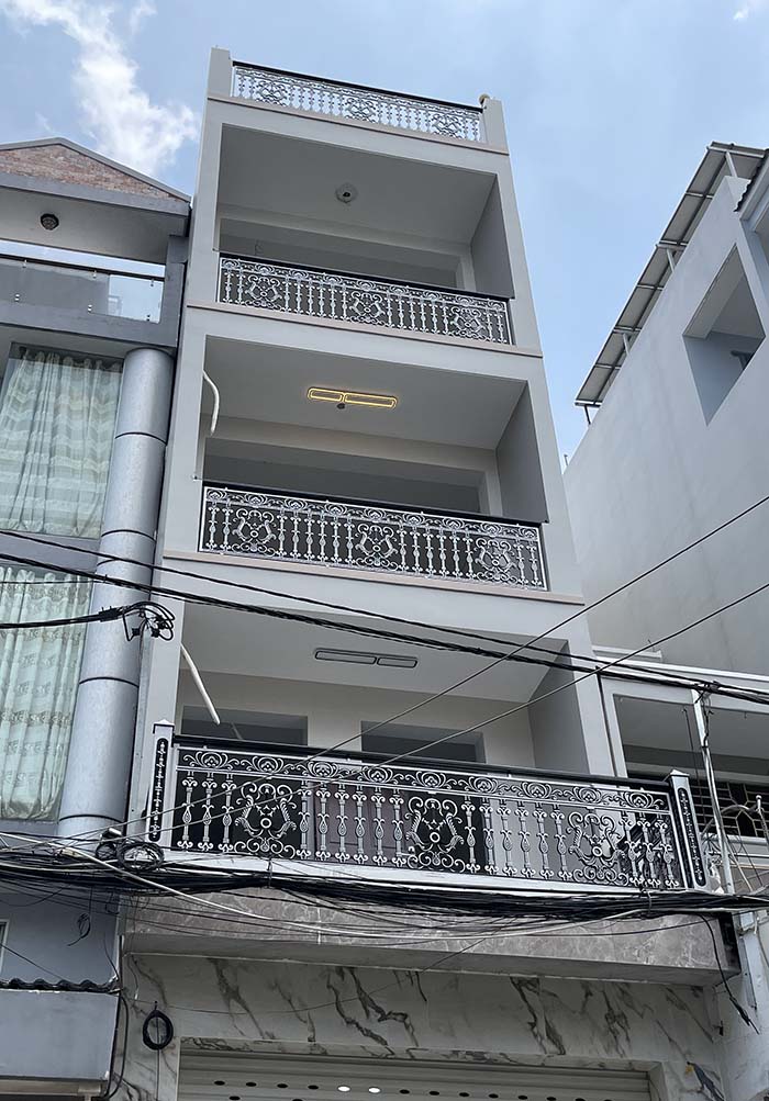 Lan can hiện đại hợp kim nhôm